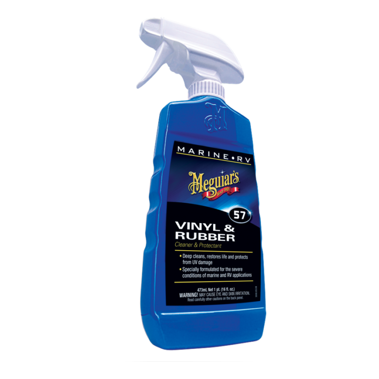 meguiars marine rv vinyl & rubber cleaner and protectant #5716||Meguiar's® Marine/RV Vinyl & Rubber Cleaner & Protectant is made with a premium