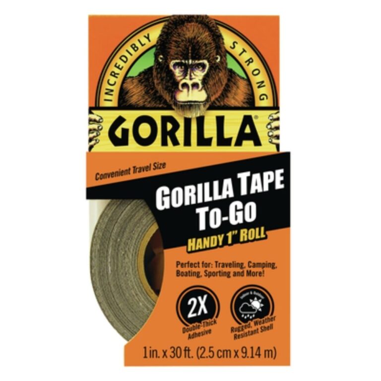 Gorilla Tape To Go 1x30' - 6101002|Gorilla Tape To Go 1x30' - 6101002|Gorilla Tape To Go 1x30' - 6101002|Gorilla Tape To Go 1x30' - 6101002|GORILLA TAPE