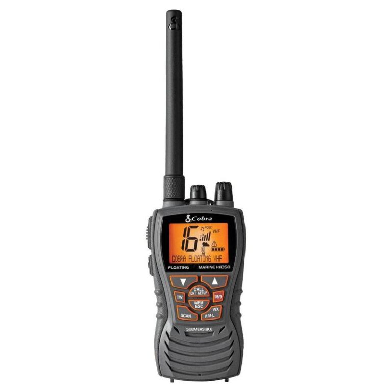 |||||Cobra MR HH350 FLT – 6 Watt Floating VHF Radio