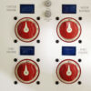 m-Series Mini On-Off Battery Switch with Knob - Red
