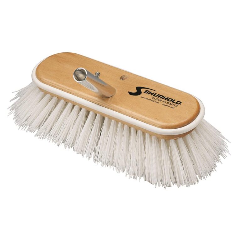Stiff- (Item# 990) white polypropylene bristles for teak