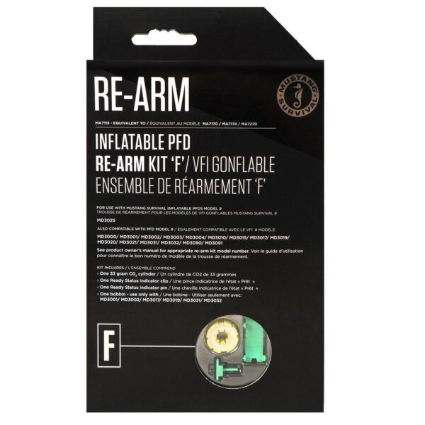 Mustang Re-Arm Kit 'F' 33G Auto-Manual (NO Bayonet) - MA7113