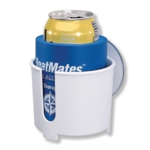 BoatMates Drink Holder w/ Cozy (White) - 2150-1