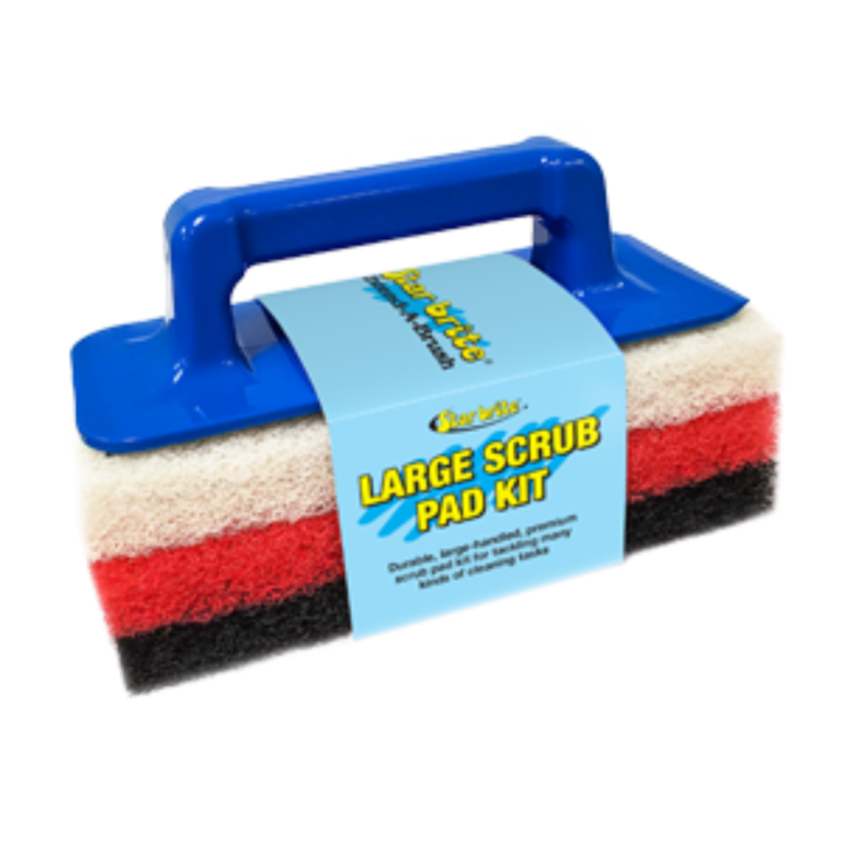 |Star brite Large Scrub Pad Kit (Handle + 3 Pads) – 42023|42023.A1_aec290700b11190341852b4eee482628