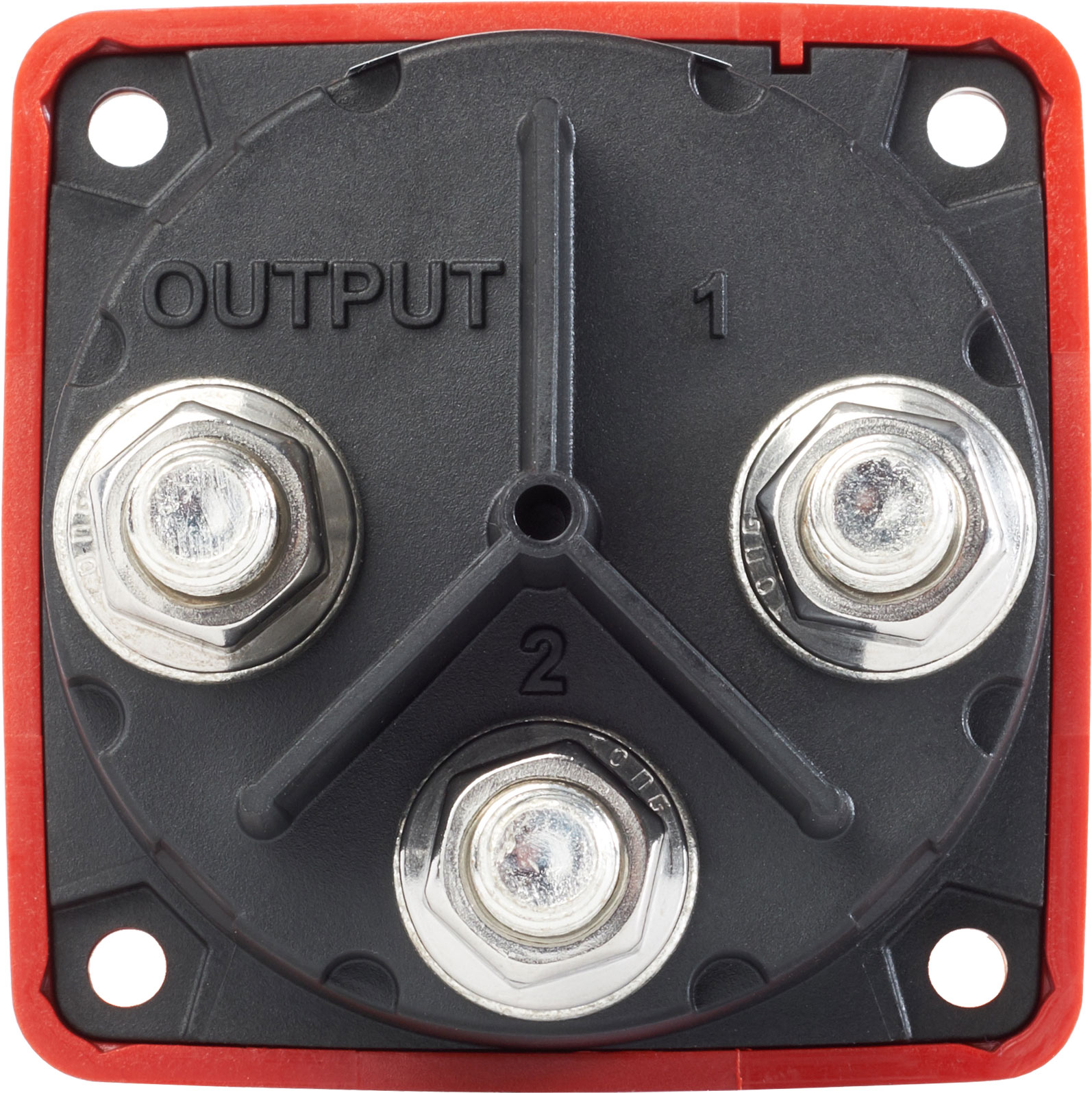 BLUE SEA SYSTEMS m-Series Mini Selector Battery Switch - Red - 6007 - Image 3