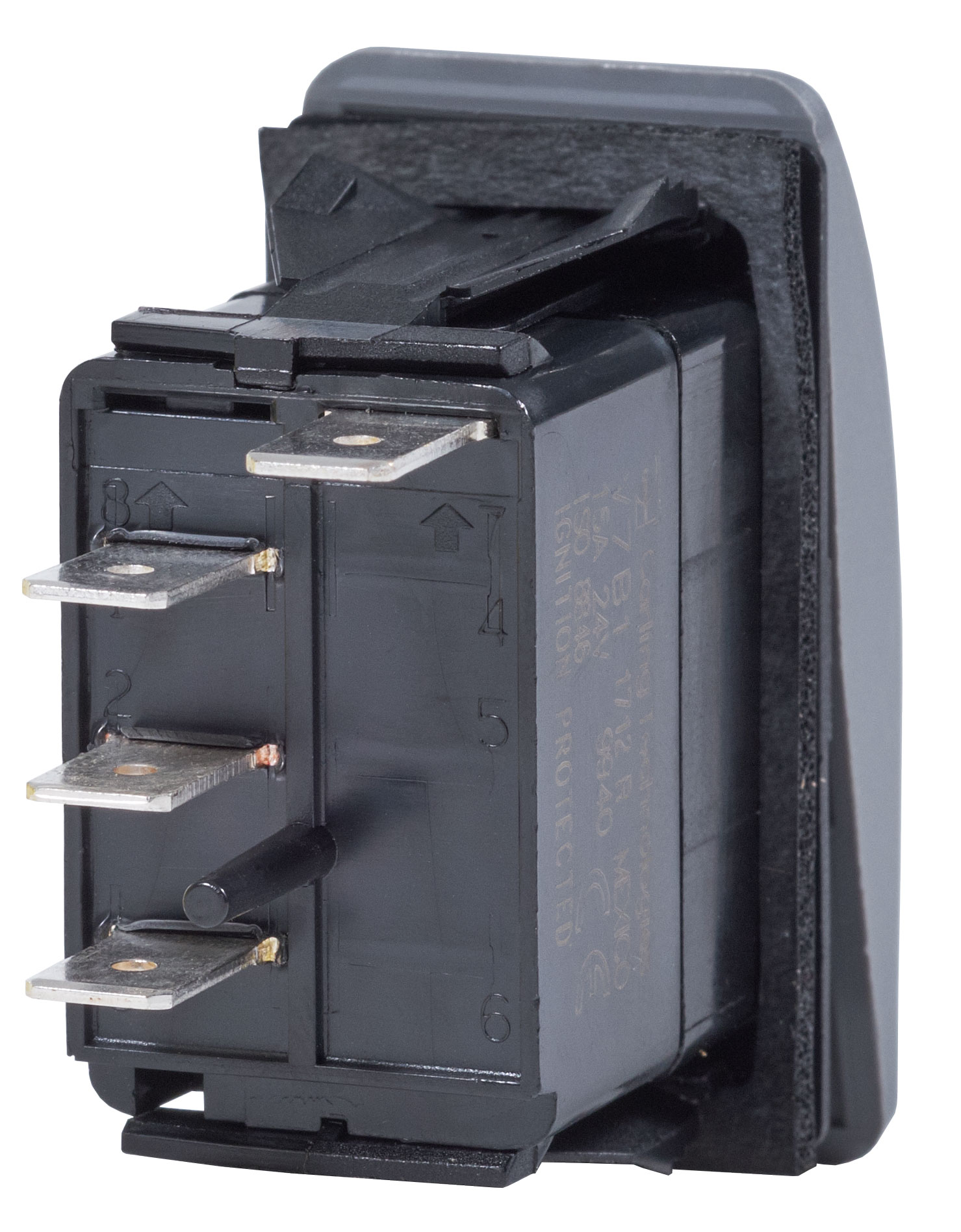 BLUE SEA SYSTEMS Switch SPDT (On)-Off-On Grey - 8233 - Image 2