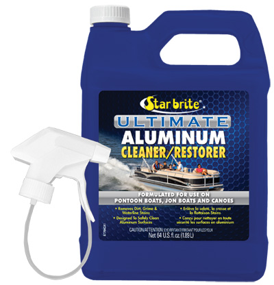 STAR BRITE Ultimate Aluminum Cleaner / Restorer 64Oz - 87764 - Image 2