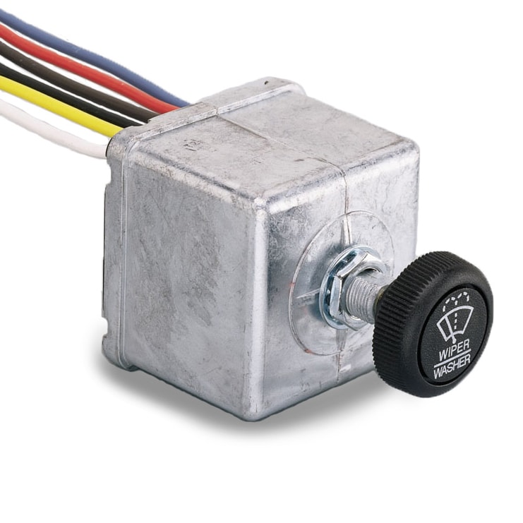 thumbnail image 2 of Painless Performance 80173 Universal Windshield Wiper Switch – Black 2 of 4