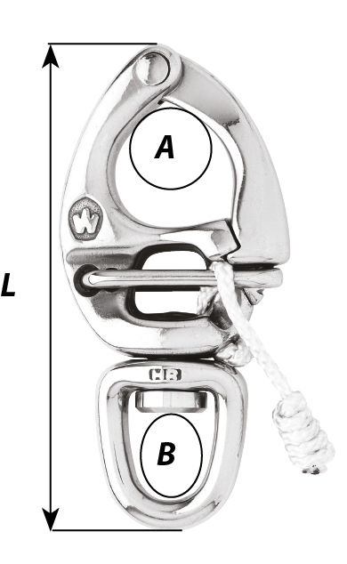 WICHARD S/S Torsion Sn.Shackle - 2674 - Image 2
