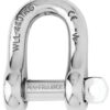 |Manille inox imperdable droite Wichard.Wichard captive pin D shackle.|ref_1401_1402_1403_1404_1405_1406_manille_axeimperdable_droite