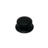 |15-130HoodKnobBlackplastic|Made in canada