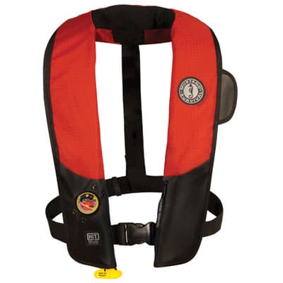 MUSTANG SURVIVAL HIT High-Visibility Auto Hydrostatic Inflatable PFD, Fluorescent Yellow Green - MD3153T3 - Image 2