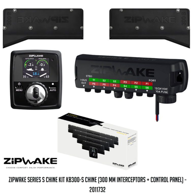 ZIPWAKE Series S Chine Kit KB300-S Chine (300 mm Interceptors + control panel) - 2011732