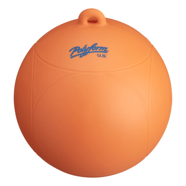 POLYFORM WS-Series Water Ski Marker Buoy-Orange - WS-1 ORANGE