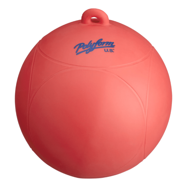 POLYFORM WS-Series Water Ski Marker Buoy-Red - WS-1 RED