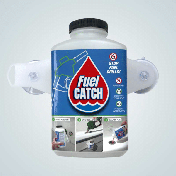 fuel vent overflow catcher