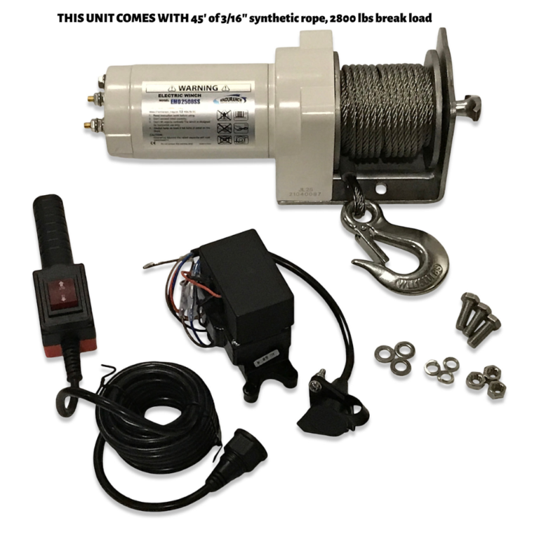 ENDURANCE SS 12V Winch - EMD2500SSRP