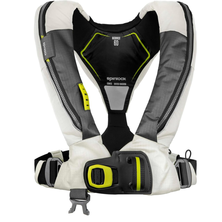 |||||SPINLOCK Deckvest 6D 170N Automatic Inflatable Life Jacket with Harness - Tropic White - DW-LJH6DATW|Deckvest 6D|Deckvest 6D2|Deckvest 6D3|Deckvest 6D4|Deckvest 6D5