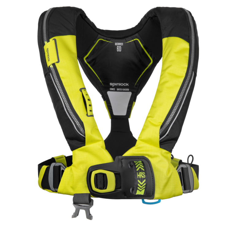 |||||SPINLOCK Deckvest 6D 170N Automatic Inflatable Life Jacket with Integrated Deck Harness and HRS - Citrus Yellow - DW-LJH6DACYHRS|Deckvest 6D|Deckvest 6D2|Deckvest 6D3|Deckvest 6D4|Deckvest 6D5