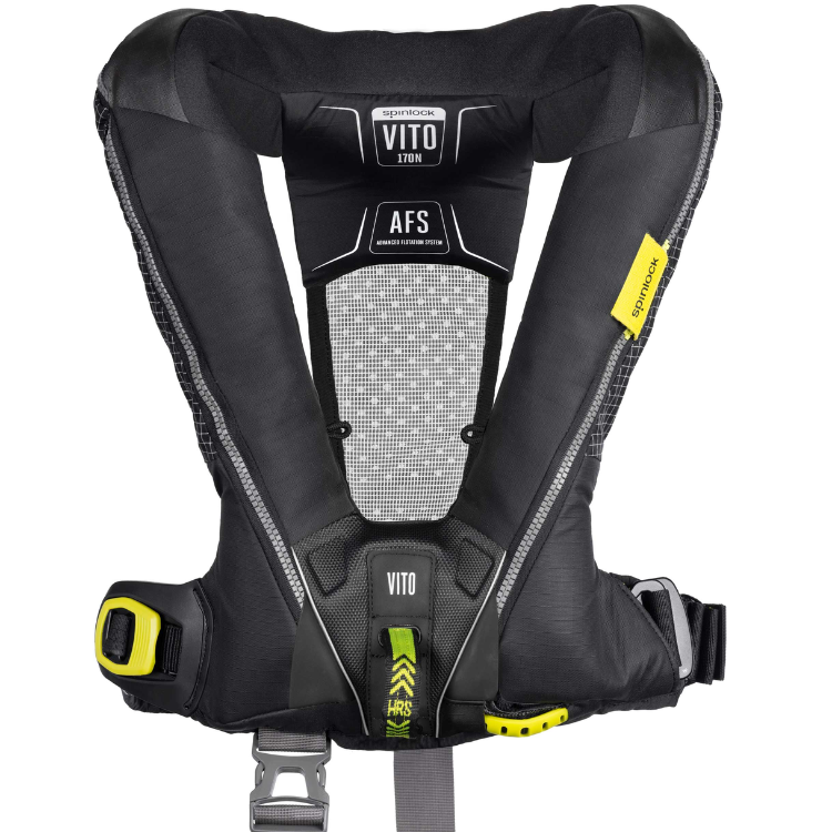 |||||||||SPINLOCK Deckvest VITO Hammar 170N Automatic Inflatable Life Jacket with Integrated Deck Harness and HRS - DW-VTH170HRS|VITO10|VITO9|VITO8|VITO7|VITO6|VITO5|VITO4|VITO3|VITO2
