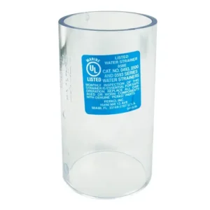 PERKO Clear Replacement Cylinder for 0493 Size #4 1/2 in. Strainer - 493-004-99C