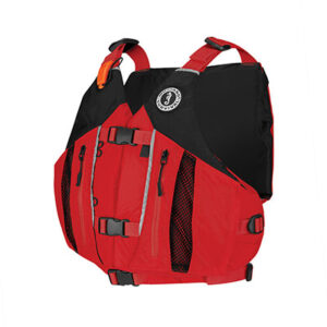 MUSTANG SURVIVAL Solaris Foam Vest Red/Black XS/S - MV8070-02-XS/S-123