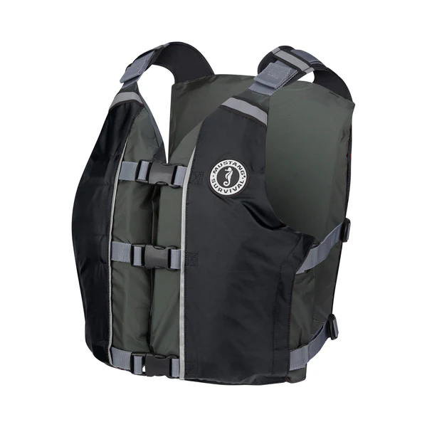MUSTANG SURVIVAL APF Foam Vest Black/Grey - MV4111-02-806