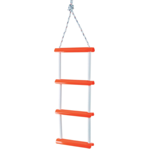 SEA-DOG High-Visibility Folding Emergency Boarding Ladder, 4-Step – 582502-1