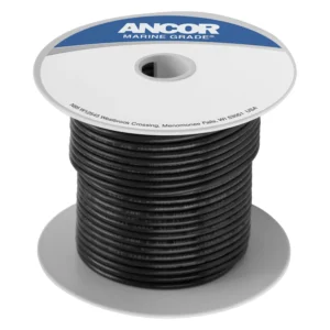 ANCOR Black 8 AWG Tinned Battery Cable, Sold by the Foot - 111050FT