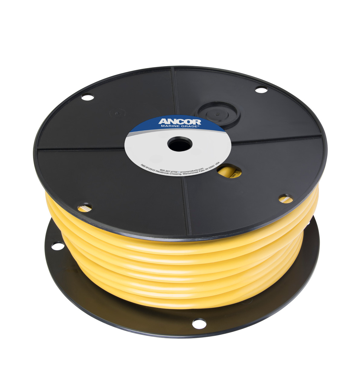 ANCOR Yellow 1/0 AWG Tinned Battery Cable, Sold by the Foot - 116925FT