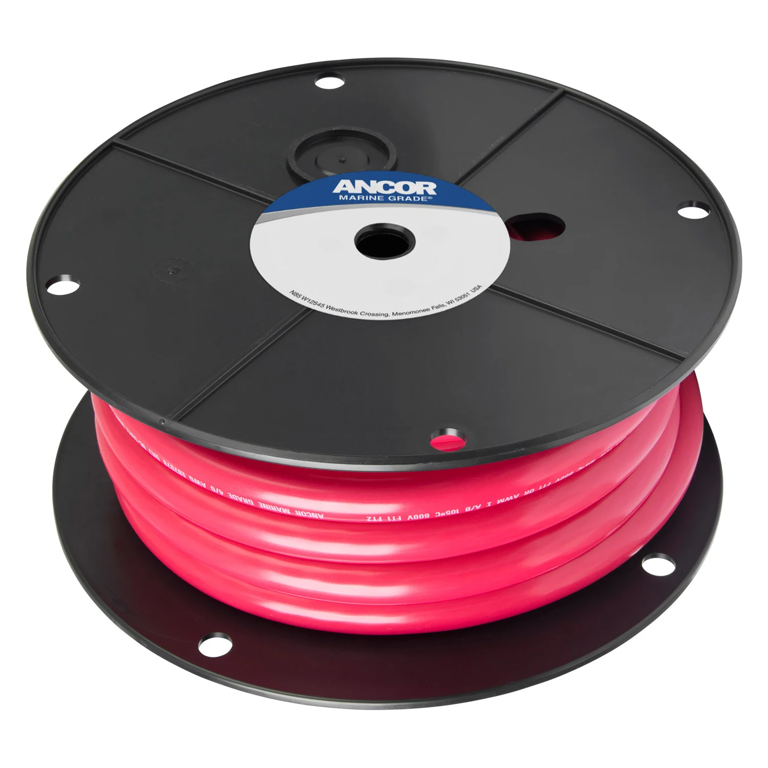 ANCOR Red 4/0 AWG Tinned Battery Cable, Sold by the Foot - 119510FT