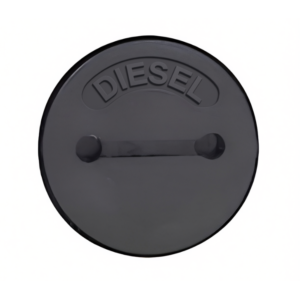 PERKO Black Replacement Diesel Cap with O-Ring and Retainer for Figure 1270 - 1270-DPD-99A