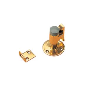 SEA-DOG Door Stop and Catch, Polished Brass, 2-1/2" - 222712-1