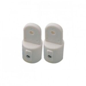 SEA-DOG White Nylon Top Caps for 3/4 in Tubing, Pair - 273111-1