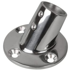 SEA-DOG 316 Stainless Steel 60° Round Rail Base for 7/8 in Tubing - 280600-1