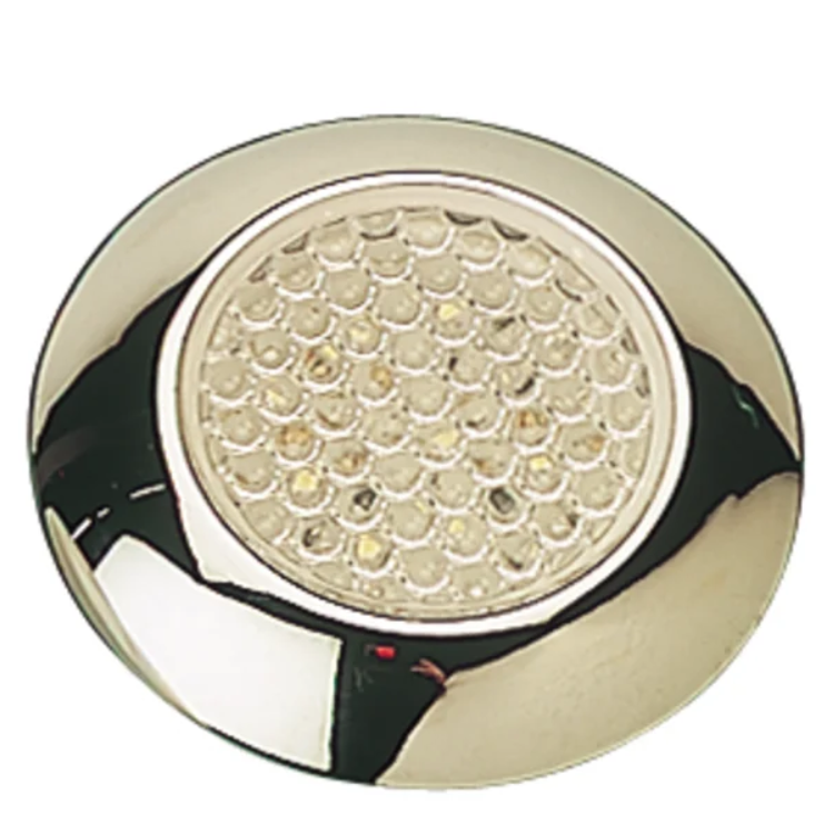 SEA-DOG LINE Chrome LED Courtesy Light, White, 8 Lumens - 401625-1