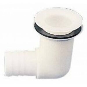 SEA-DOG LINE Delrin Sink Drain with 90-Degree Elbow, 1-1/4-Inch - 517315