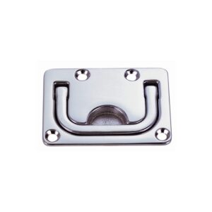 PERKO Size 2 Chrome-Plated Bronze Flush Lifting Handle - 776-DP2-CHR