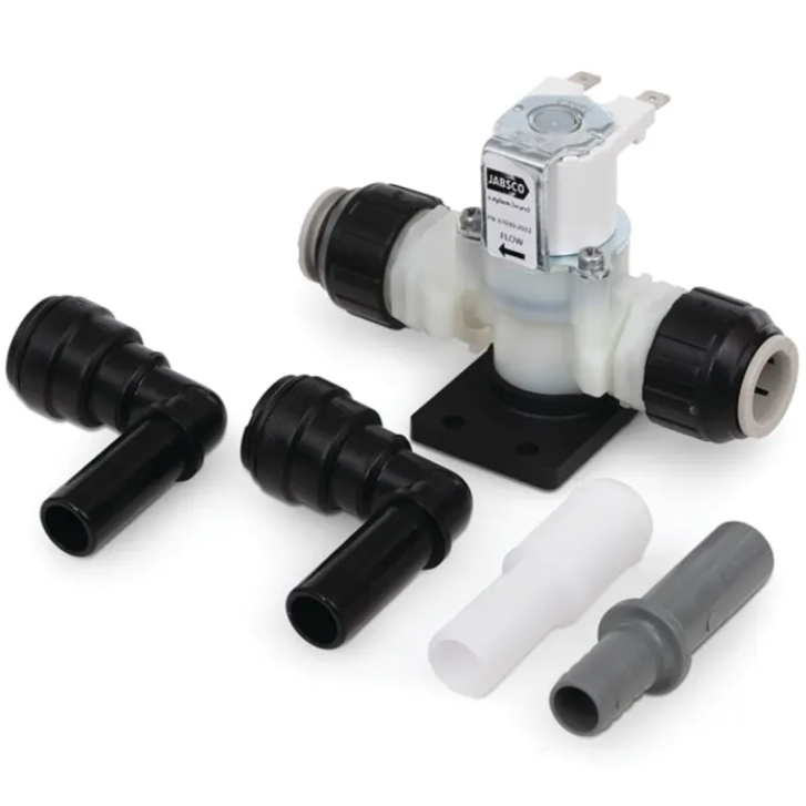JABSCO Freshwater Toilet Solenoid Valve and Anti-Siphon Breaker, 24V - 37038-2024