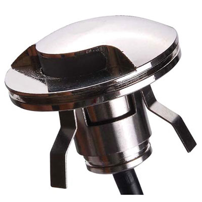LUNASEA Warm White 316 Stainless Steel Courtesy Light 12V - LLB-57WW-01-00