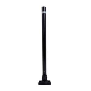PERKO C-5 Fold-Down 12V White All-Round LED Light, 610 mm, Black Pole - 1670-DP2-BLK