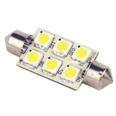 LUNASEA Cool White 10-30V festoon LED - LLB-186C-21-00