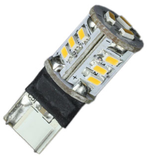 LUNASEA Warm White 12V T10 wedge LED - LLB-235W-21-00