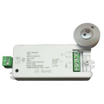 LUNASEA Remote Dimming Kit with 8A Receiver 12/24V - LLB-45RU-91-K1
