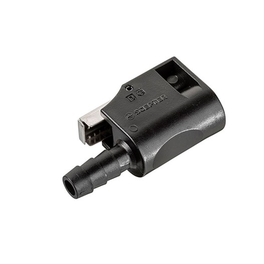 SCEPTER Mercury/Yamaha 3/8 Inch Barb Female Tank/Engine Connector, 1998 and Newer - 05791