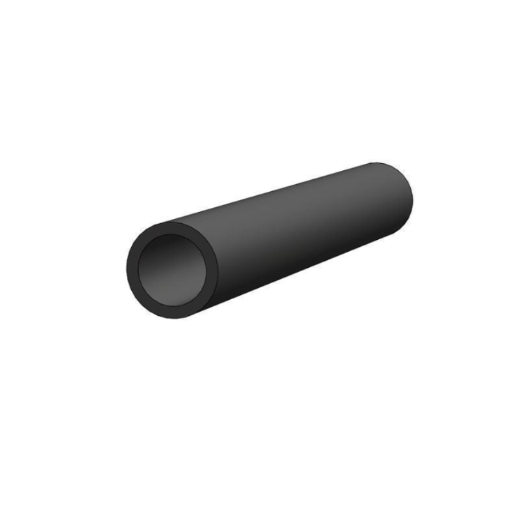 TACO MARINE 3/4" Tube-Style Flexible Vinyl Rub Rail Insert, Black, Sold by the Foot - V12-0005BKA70-1