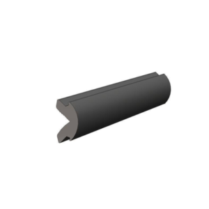 TACO MARINE 3/4" x 3/8" Flexible Vinyl Rub Rail Insert, Black, Sold by the Foot - V12-4155BKA50-1